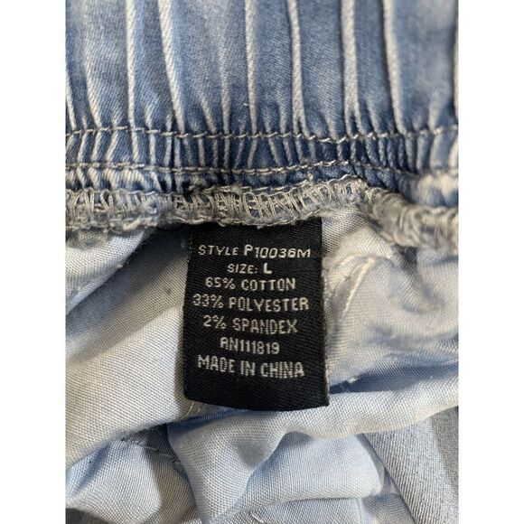 One Republic For All Womens Denim Pants Drawstring Stretch Waist Blue Large - Picture 8 of 9